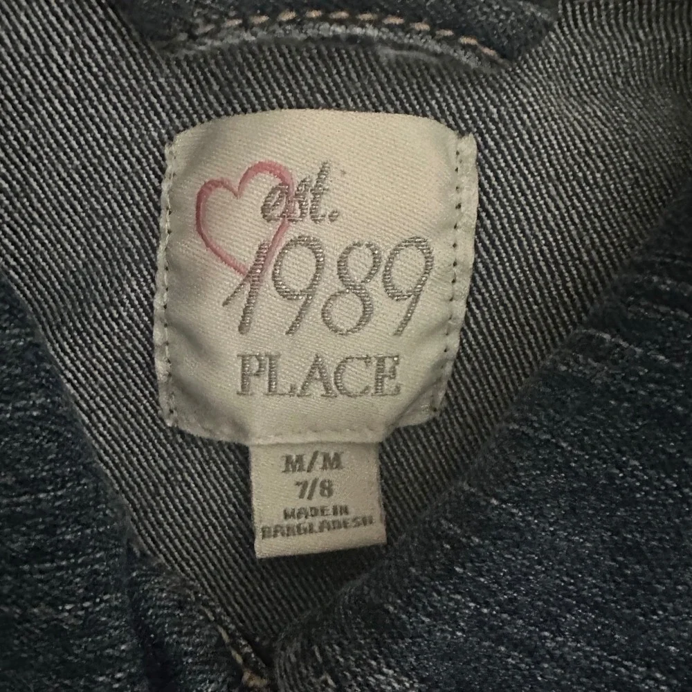 The Childrens Place Denim Jacket Dark Wash 7/8 Kids